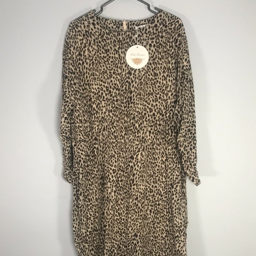 Wild Ginger Animal Print Dress, Size 10